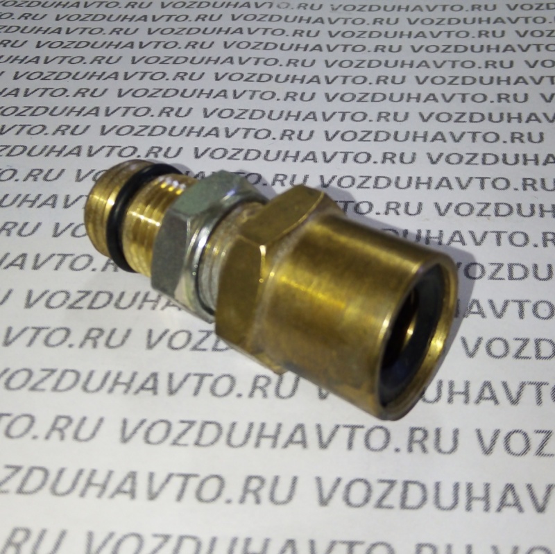 Фитинг прямой 12-М16 (длинная резьба) Camozzi 9590