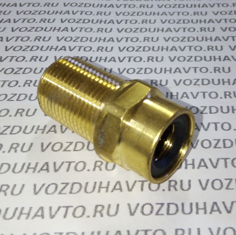 Фитинг прямой 12-М20 (длинная резьба) Camozzi 9590