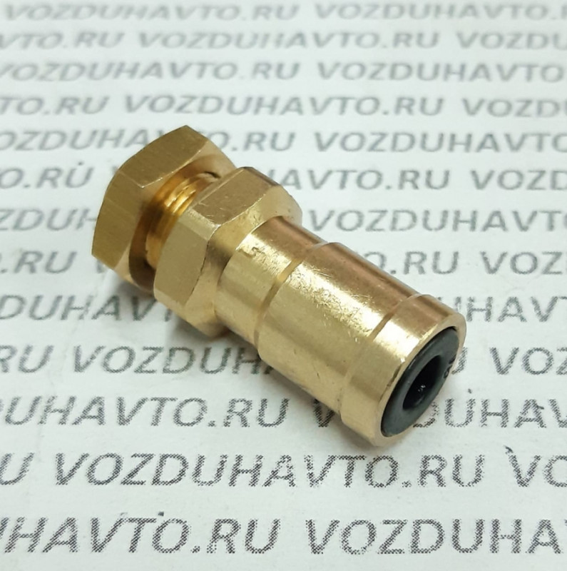 Фитинг прямой 06-М12*1 под трубку Ø6 Camozzi 9590