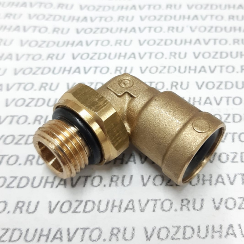 Фитинг угловой 12-М16 Camozzi 9502/D6502