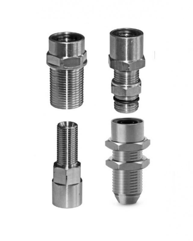 Фитинг прямой 12-М18 (длинная резьба) Camozzi 9590