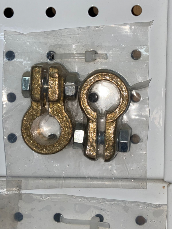 Клемма АКБ латунь усил.