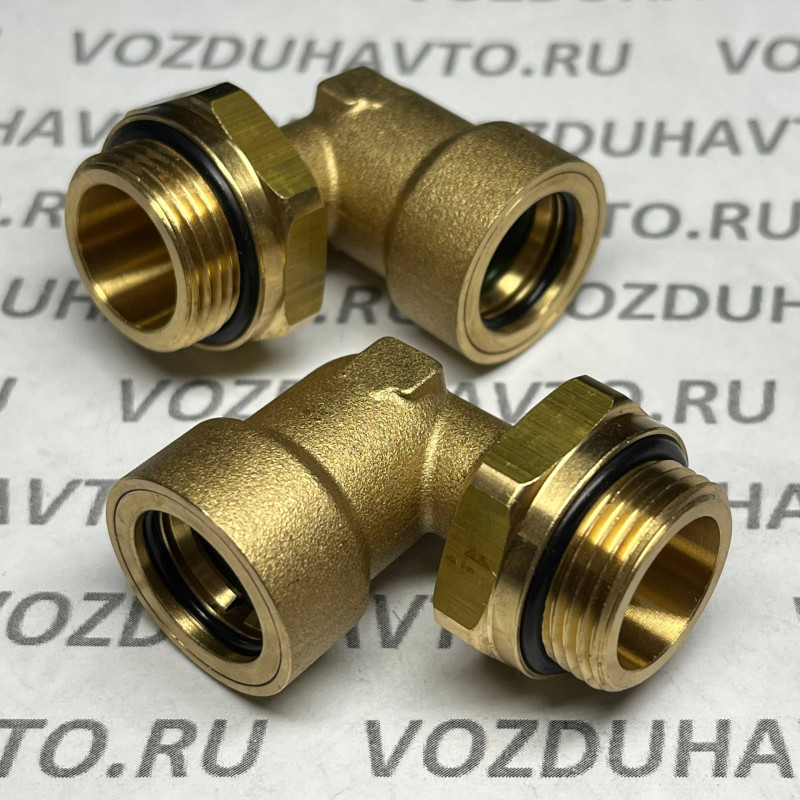 Фитинг угловой 16-М22 ТИСКОН (РОССИЯ) (аналог Camozzi 9502)