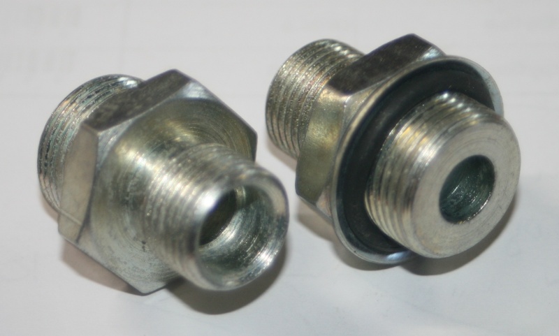 Переходник М22 - М18 (короткий) голый