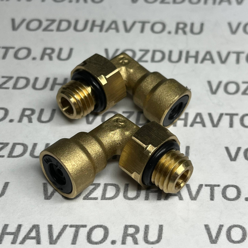Фитинг угловой 08-М12 Camozzi C9502 (НОВАЯ СЕРИЯ)