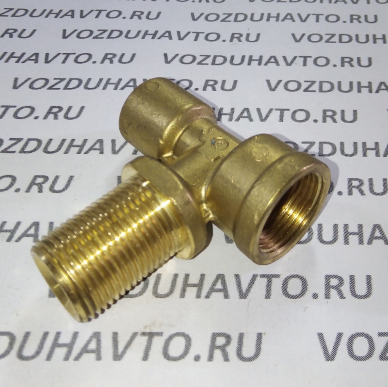 Фитинг тройник 12 -М20 - М22 вн Camozzi 9410 (фланцевый горизонтальный)