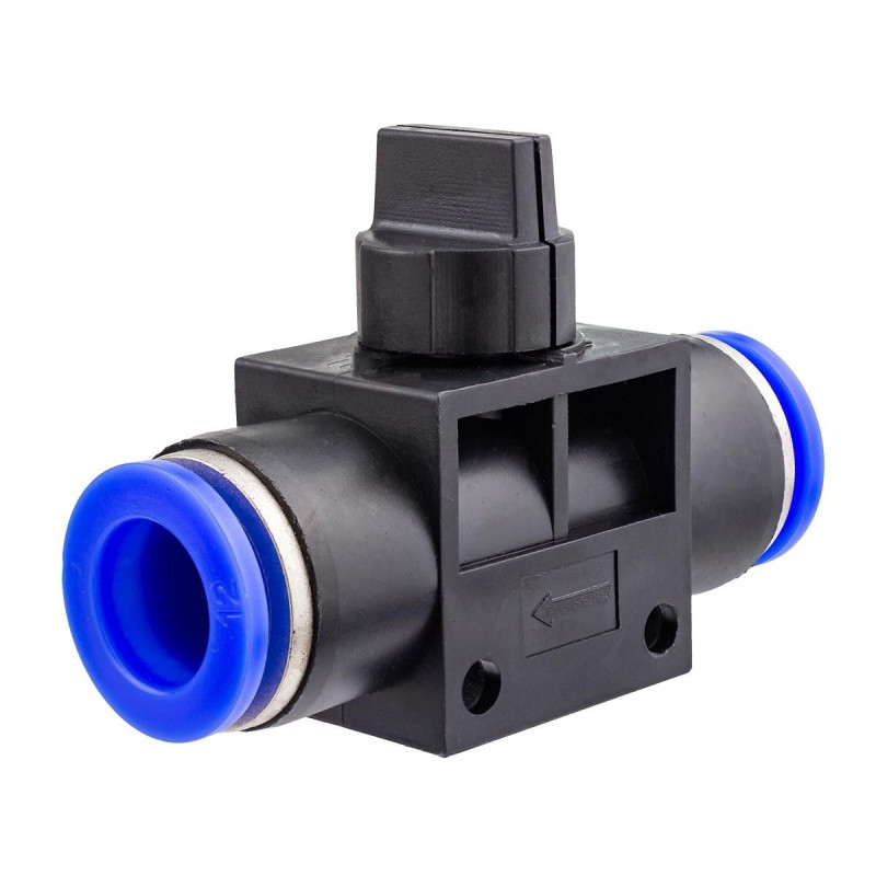 Фитинг соед. для трубок Ф 10 мм (тройник) с краником