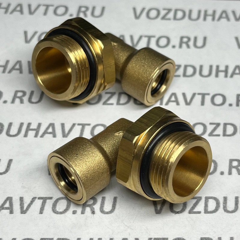 Фитинг угловой 10-М22 ТИСКОН (РОССИЯ) (аналог Camozzi 9502)