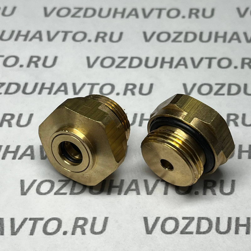 Фитинг прямой 08-М22 ТИСКОН (РОССИЯ) (аналог Camozzi 9512)