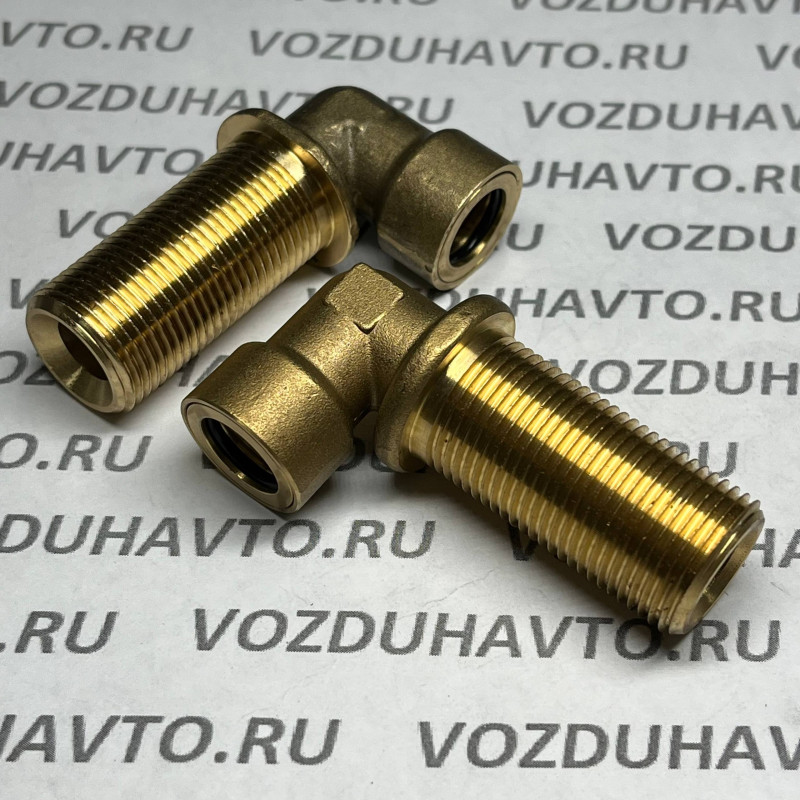 Фитинг угловой 12-М20 (фланцевый) ТИСКОН (РОССИЯ) (аналог Camozzi 9500)