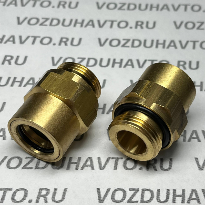 Фитинг прямой 16-М22 ТИСКОН (РОССИЯ) (аналог Camozzi 9512)