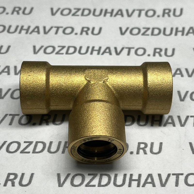 Фитинг тройник 15-15 -15 ТИСКОН (РОССИЯ) (аналог Camozzi 9540/D6540)