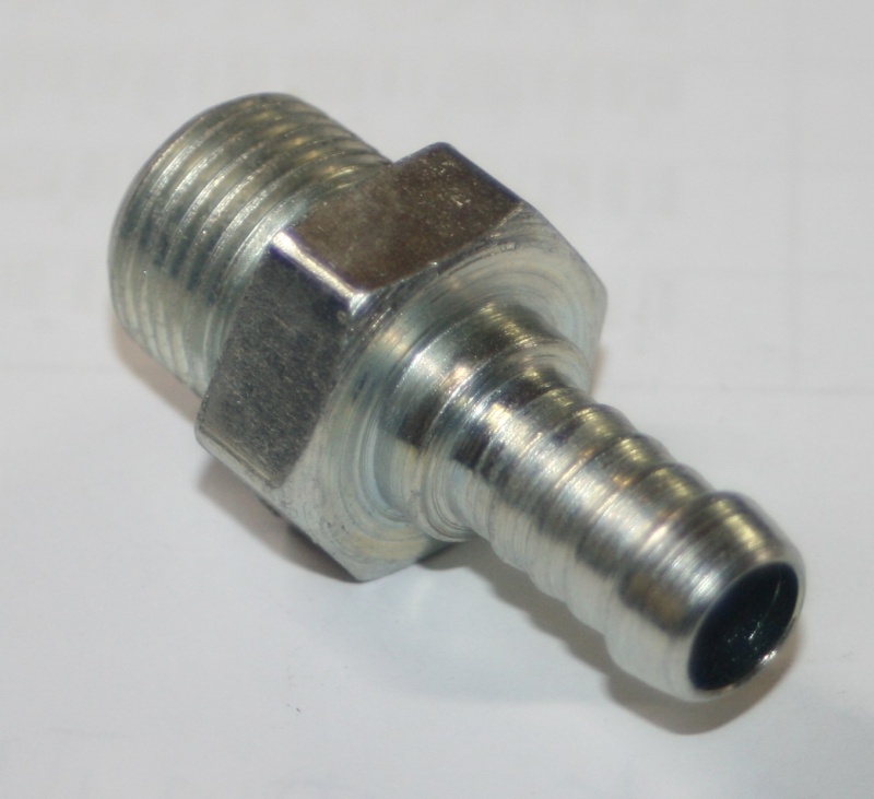 Переходник-ёрш (М18 х Ёрш Ф10 под шланг)