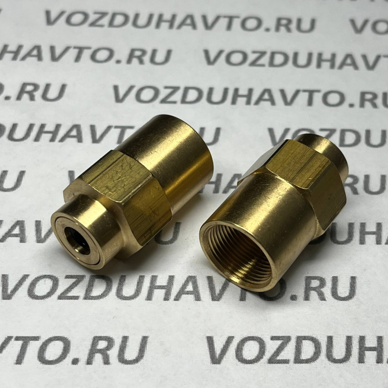 Фитинг прямой 06-М16*1 внутренняя резьба ТИСКОН (РОССИЯ) (аналог Camozzi 9463)