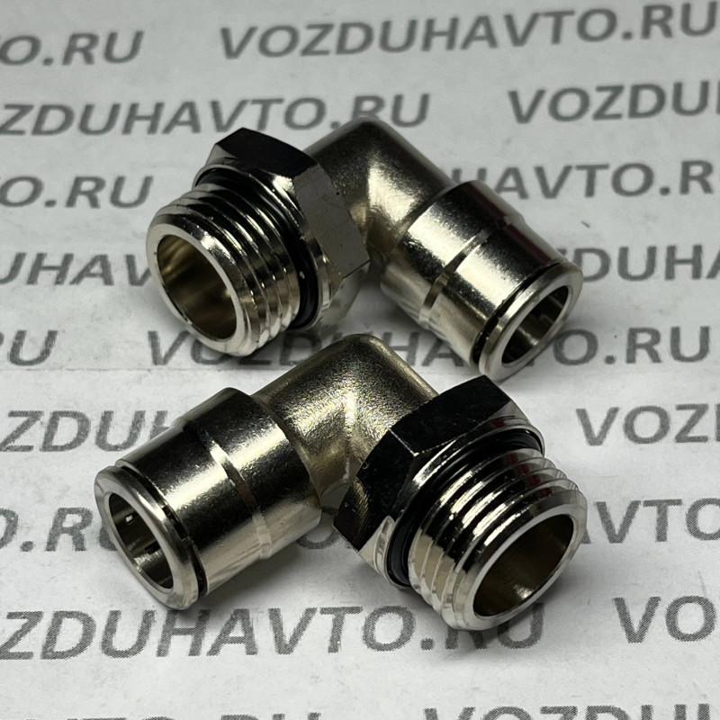 Фитинг угловой 12-1/2 поворотный Camozzi R6522 цанговый