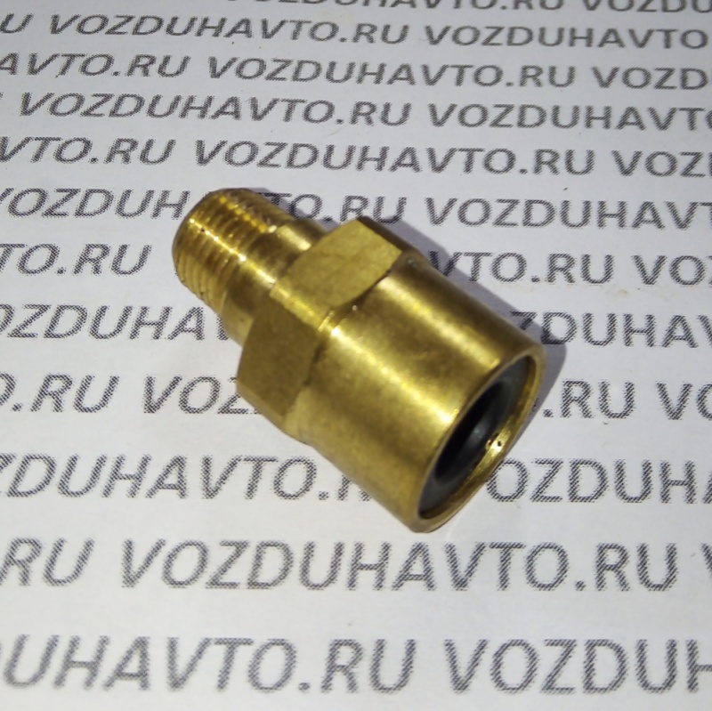 Фитинг прямой 08-1/8 (конус) Camozzi 9510