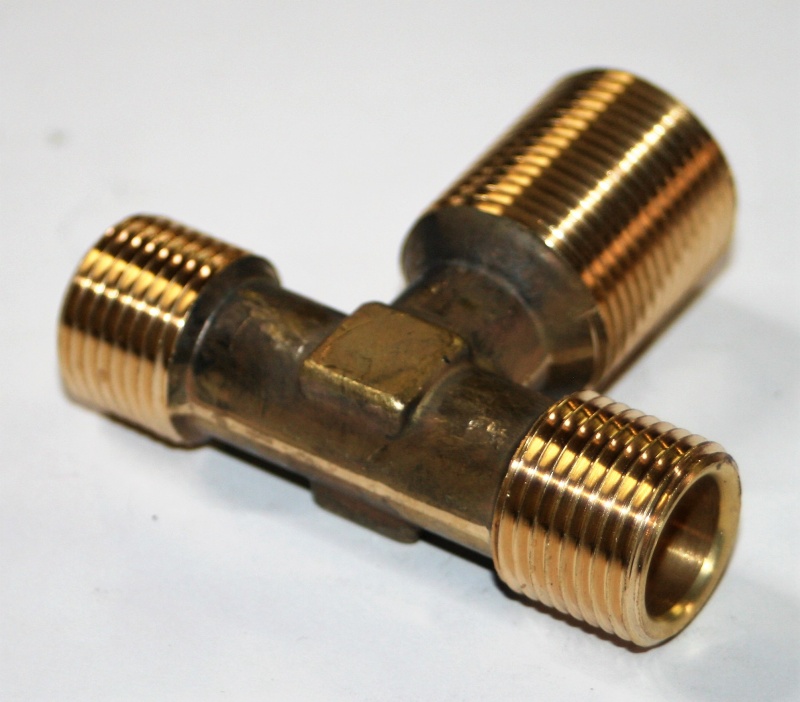 Тройник М18 х М22 х М18 голый (861015)