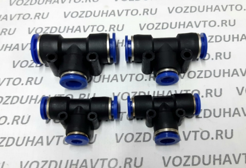 Фитинг-тройник Ø 8/8/6 мм