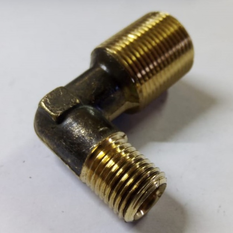 Угольник М22 х М14 (861005) голый