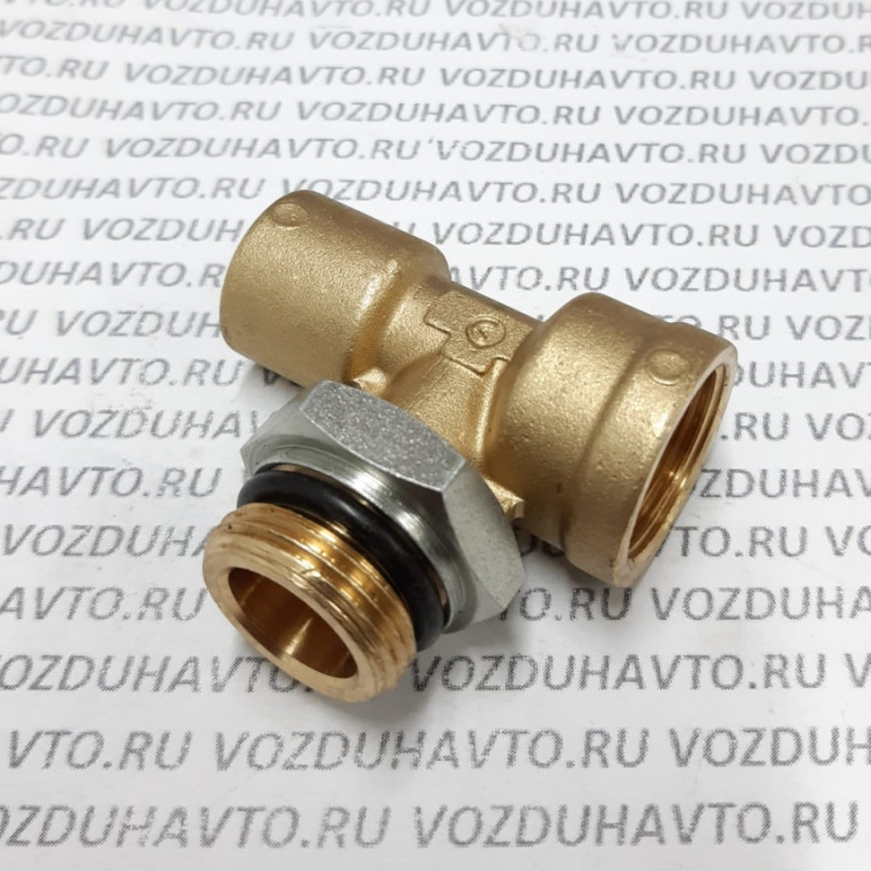 Фитинг тройник 12 -М22 -М22 вн Camozzi 9412