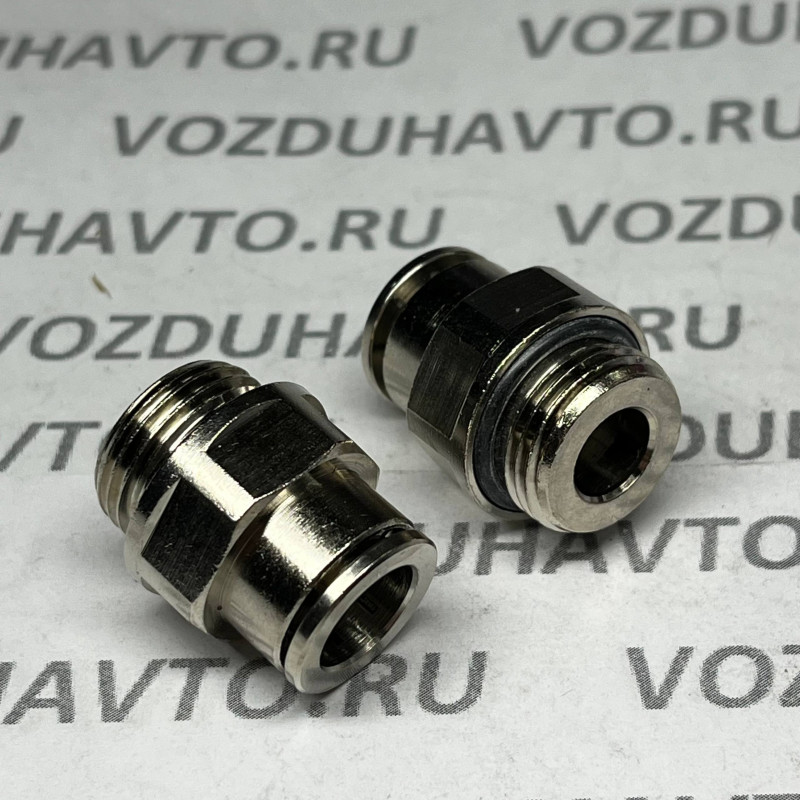 Фитинг прямой 10-3/8 Camozzi 6512