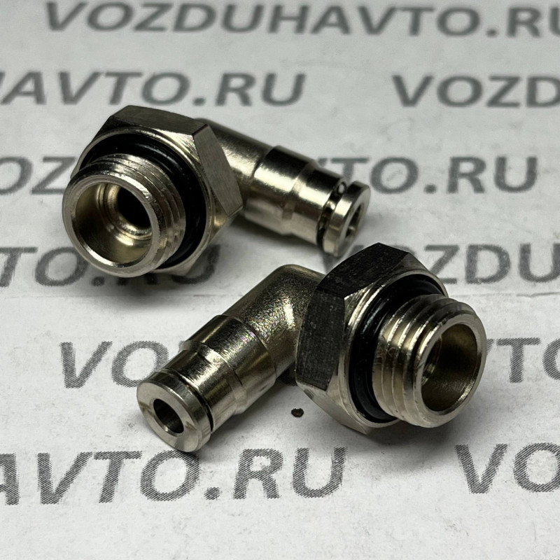 Фитинг угловой 04-1/4 поворотный Camozzi R6522 (НОВАЯ СЕРИЯ)